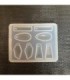 Molde de silicona dije 8 diseños 6.7x5.4cm