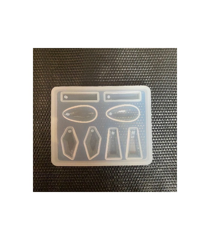 Molde de silicona dije 8 diseños 6.7x5.4cm