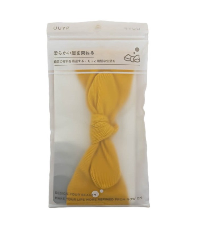 Vincha diadema con moño