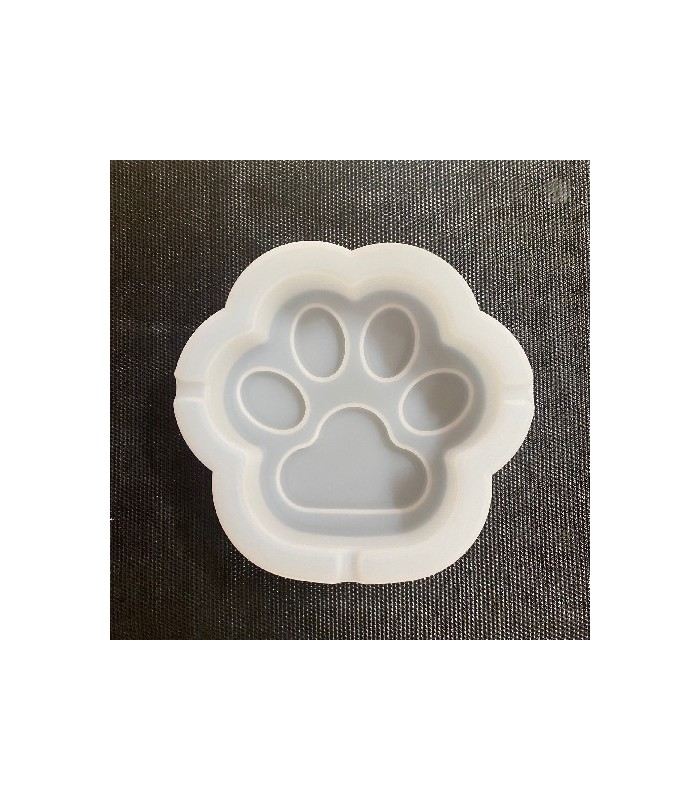 molde de silicona cenicero forma de patita