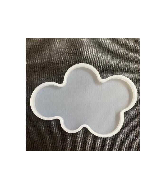 Molde de silicona forma nube 19x14x1.2cm