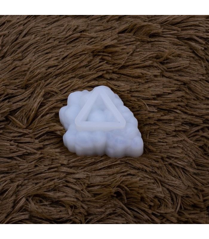 Molde de silicona piedra cuarzo base pequeña