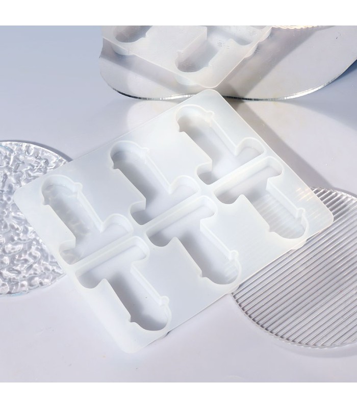 Molde de silicona vela de broma 20x17cm