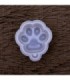 Molde de silicona dije pata de gato 52x49mm