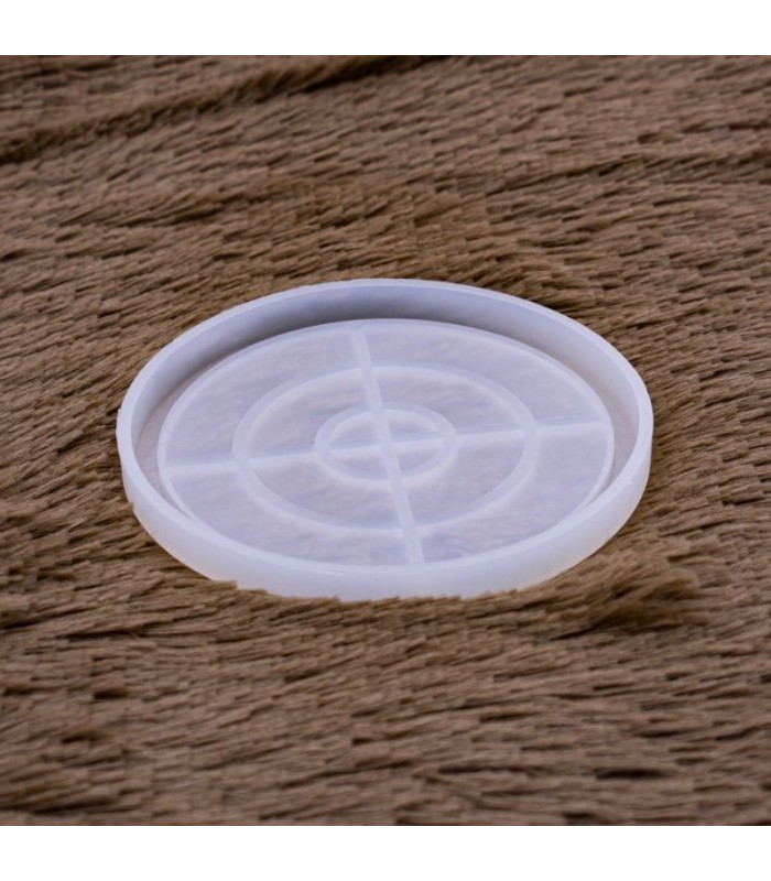 Molde de silicona posavaso holografico 117mm