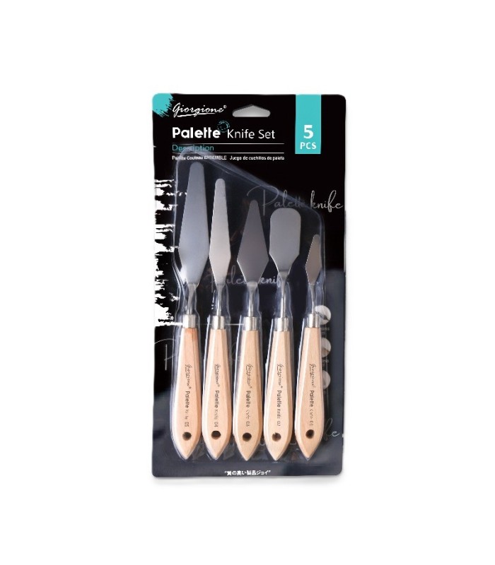 Set de espatula 5pc GIORGIONE