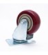 Rueda para mueble 105mm 80kg giratorio