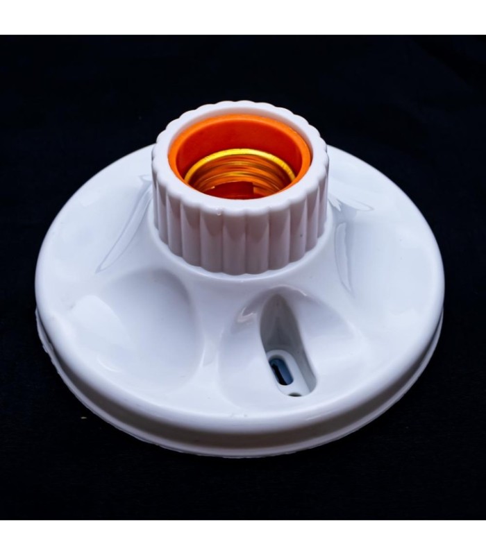 Porta foco plafon 6a antillama naranja