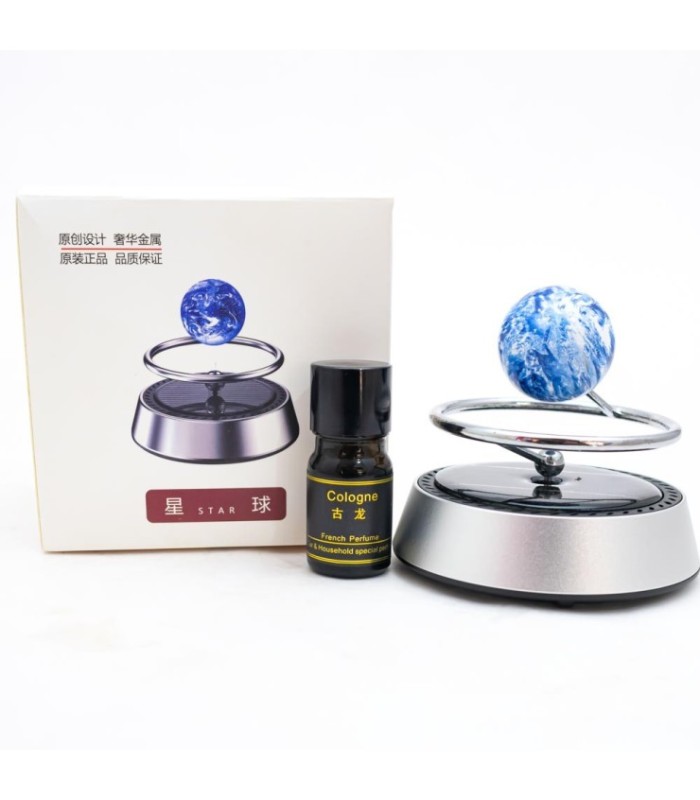 Fragancia solar giratorio diseño planeta