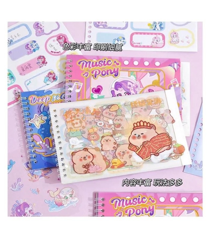 LIBRO DE STICKER 14 HOJAS