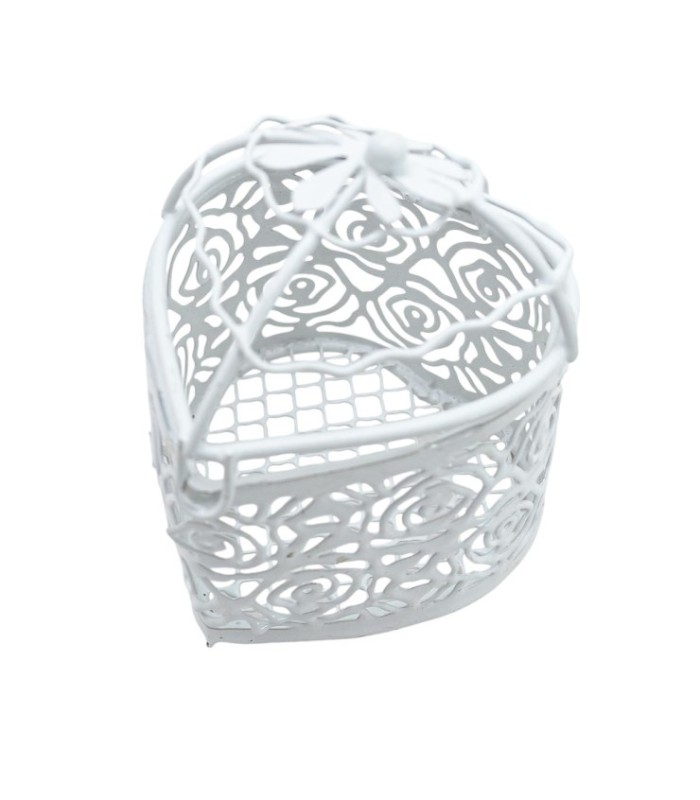 Cajita para souvenir forma corazón