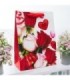 Bolsa para regalo diseño de rosas 26x33cm