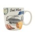 Taza con diseño automóvil 8x9x6.5cm