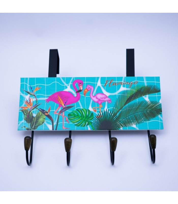 Organizador con 4 ganchos 25x10cm