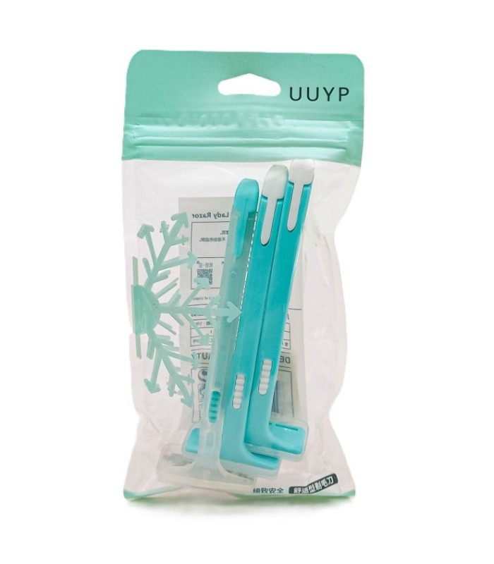 Máquinilla de depilar 3 piezas