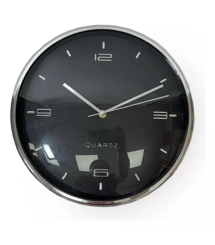 RELOJ REDONDO COBRE QUARTZ 29x29CM