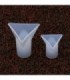 Molde de silicona piramide 3d 2pc 40 y 60mm