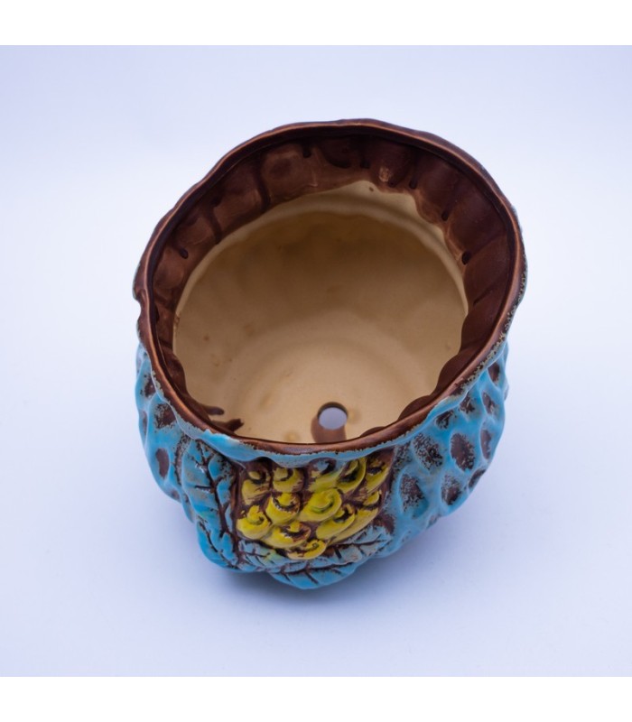 Maceta diseño rustico 15x16.5cm