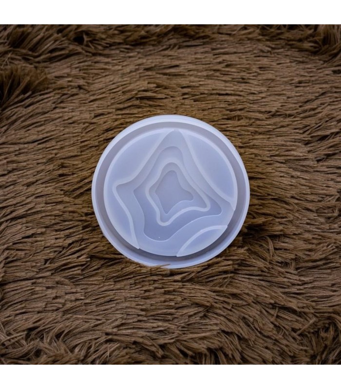 Molde de silicona posavasos circular 95mm