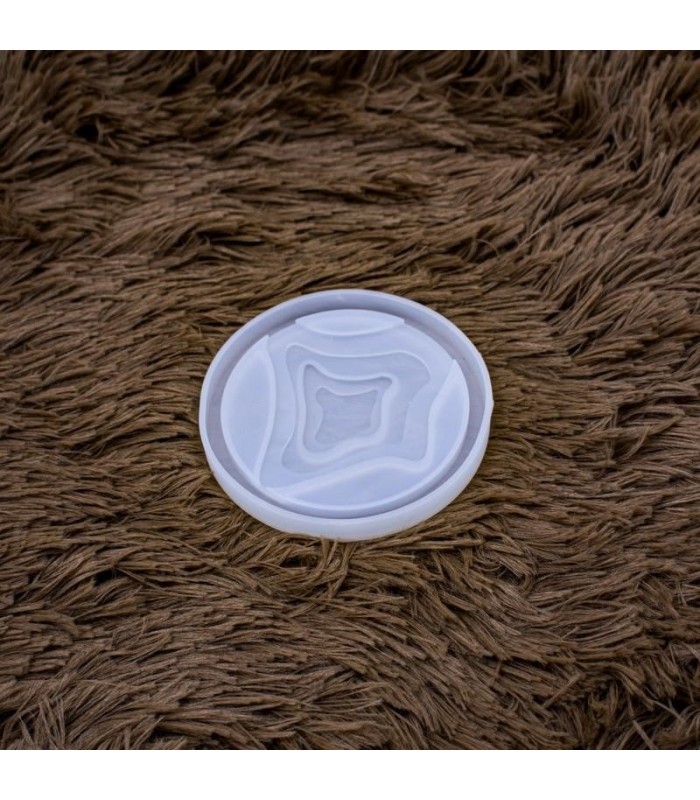 Molde de silicona posavasos circular 95mm