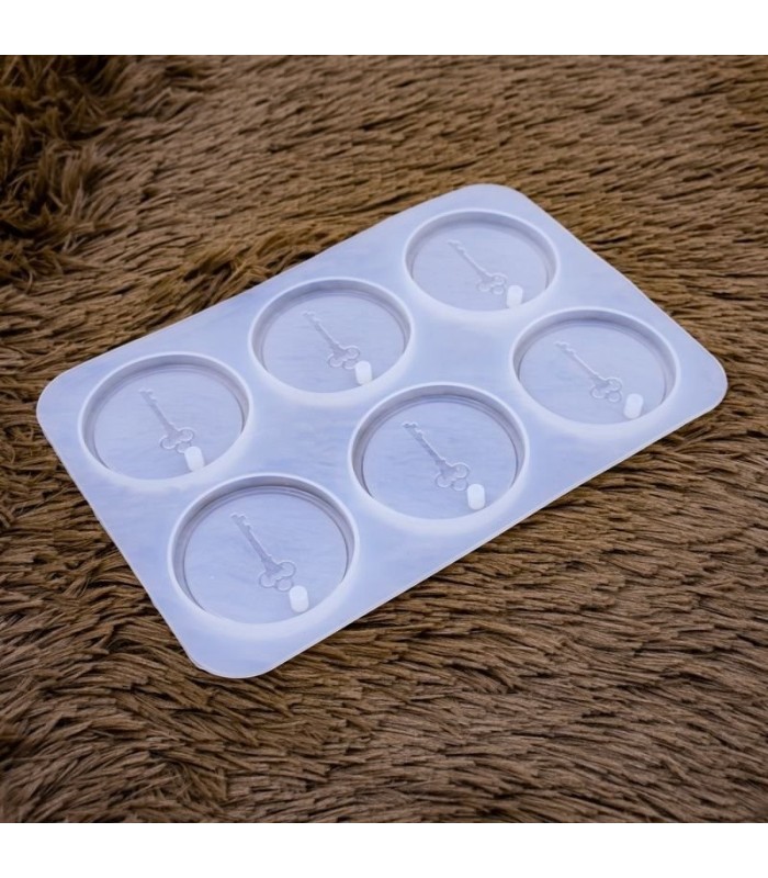 Molde de silicona diseño de llaves 22.5x15cm