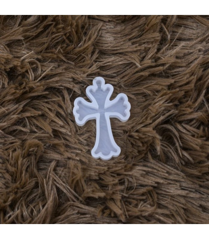 Molde de silicona dije cruz 5x3.5cm