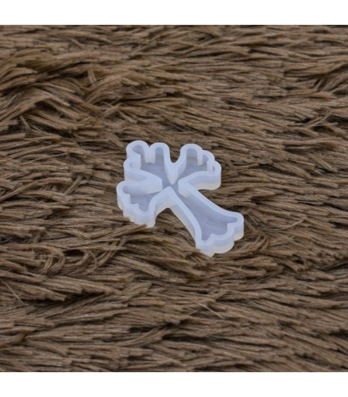 Molde de silicona dije cruz 5x3.5cm