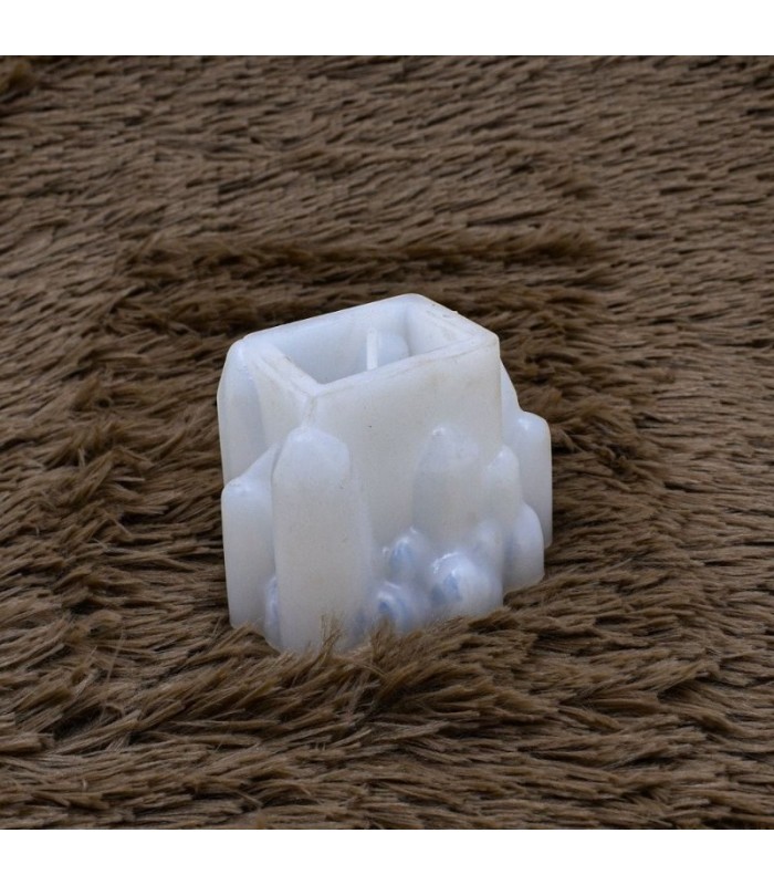 Molde de silicona diseño piedra cuarzo 95x70mm