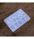 Molde de silicona dijes y gema 170x125mm