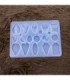 Molde de silicona dijes y gema 170x125mm