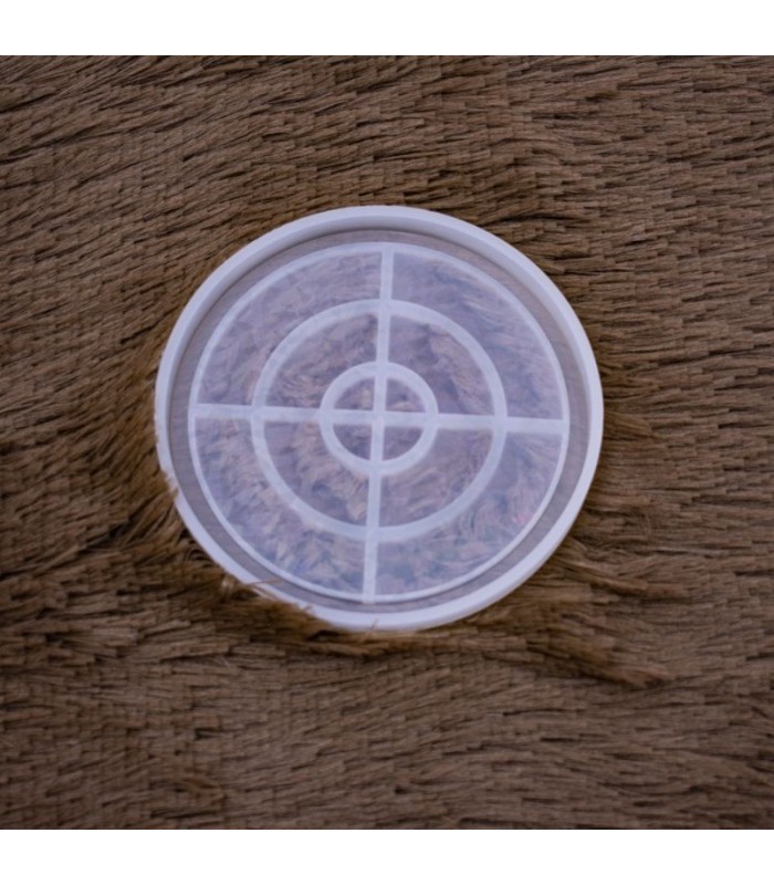 Molde de silicona posavaso holografico 117mm