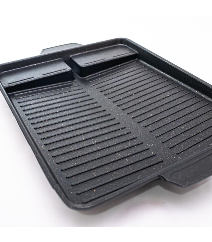 Sartén grill koreano rectangular antiadherente