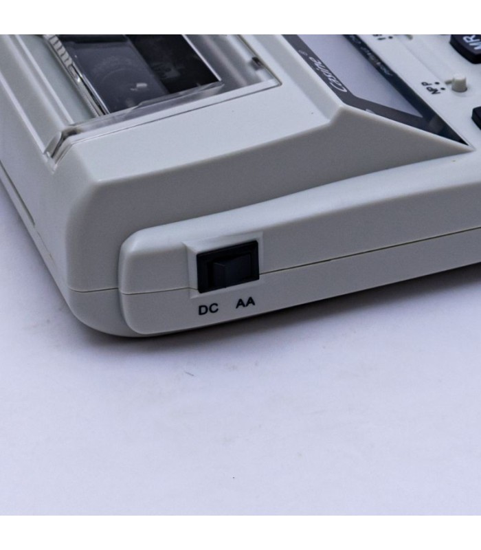 Calculadora empresarial con papel