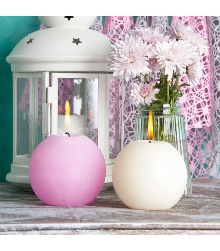 Molde de silicona esfera 2 pc 11.6cm