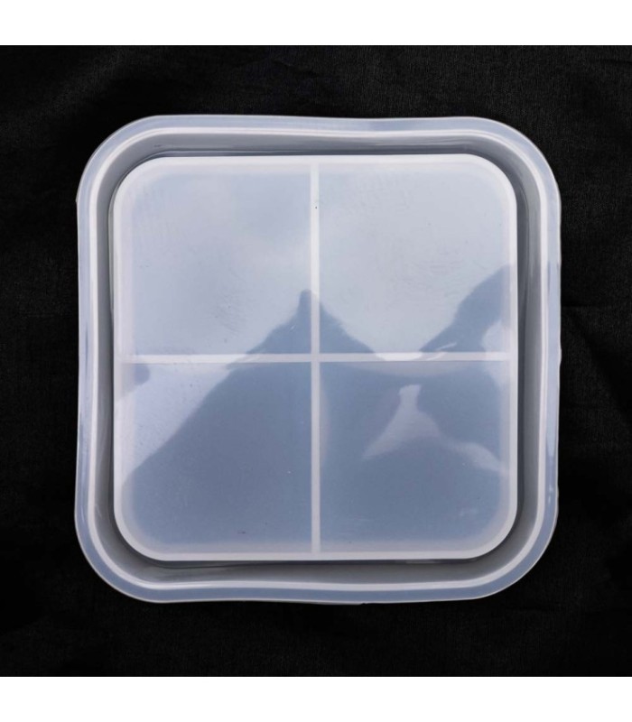 Molde de silicona bandeja cuadrada 130mm