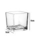 Frasco de vidrio cuadrado 6x6cm 135ml