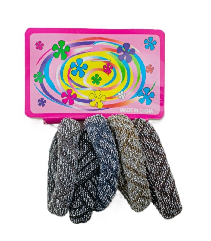 Agógo con brillo 5 piezas