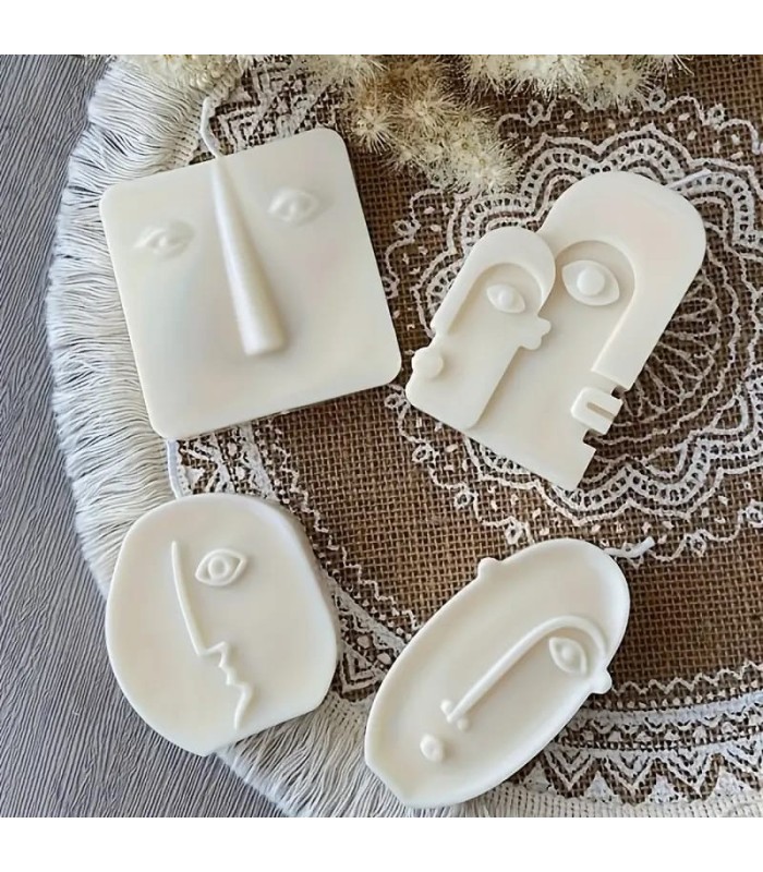 Molde de silicona rostro moái 212x170mm