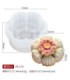 Molde de silicona flor 71x34mm