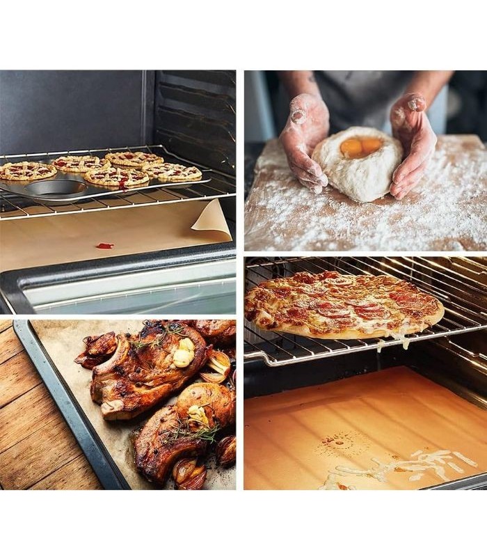 PAPEL TEFLON BRILLOSO P/ HORNO 40x30CM