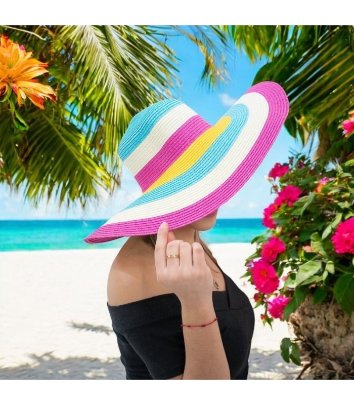 Sombrero arcoiris 47cm
