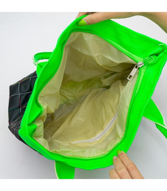 Cartera fluorescente 40x25cm