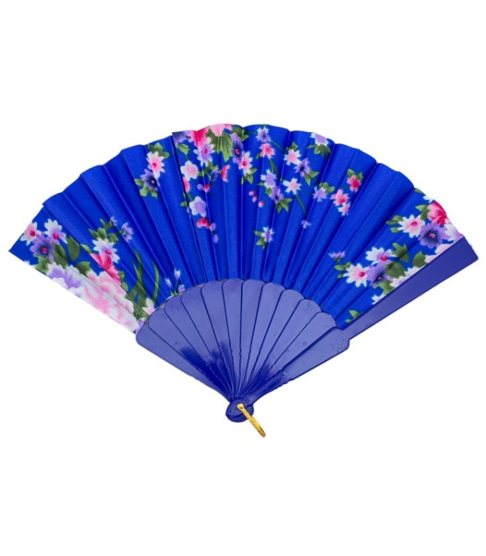 Abanico dibujo flor 23cm