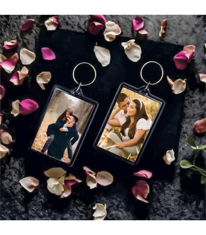Llavero porta foto acrílico 8x5cm