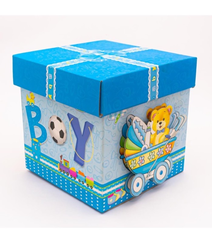 Caja para baby showers 21x21x21cm