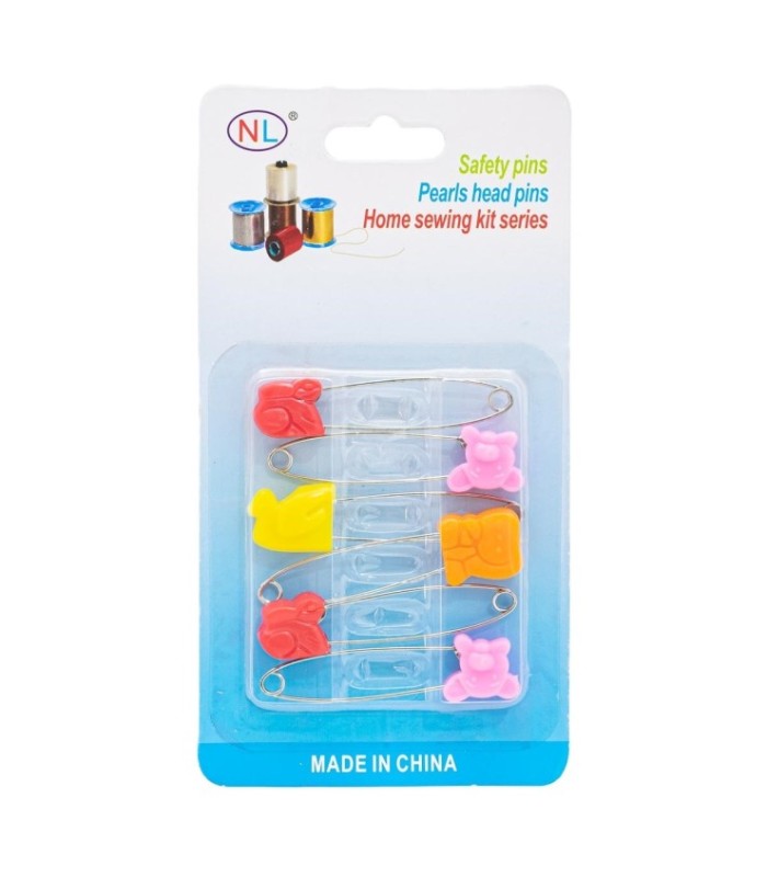 Prendedor 6 piezas SAFETY PINS