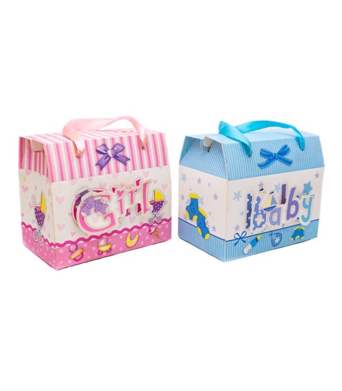 Caja de cartón para de bebe