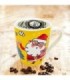 Taza con motivo navideño 8x10x6cm