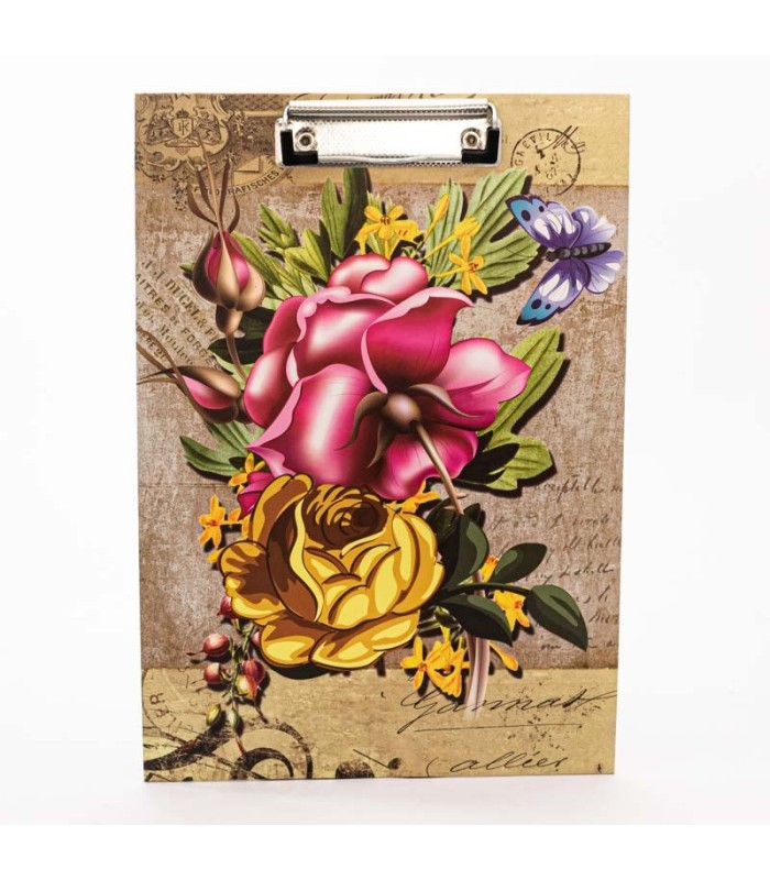 Plancheta de madera con diseño A4