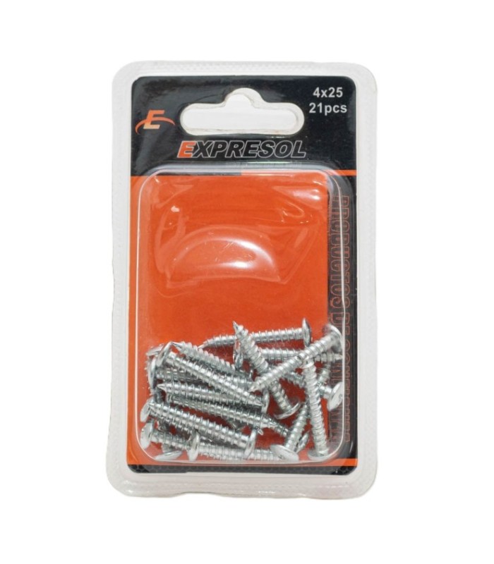 Paquete de tornillo 4x25mm 21 piezas EXPRESOL